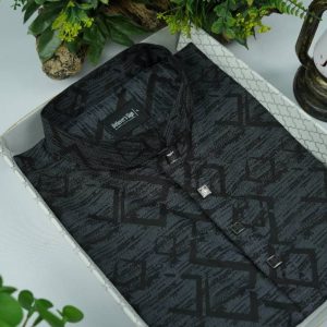 Jacquard Print Panjabi - 117