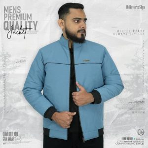 product-0 Sky Blue Double Part Jacket - Believer